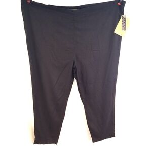 Global Illusions Size 3X Black Pull On Pants QVC